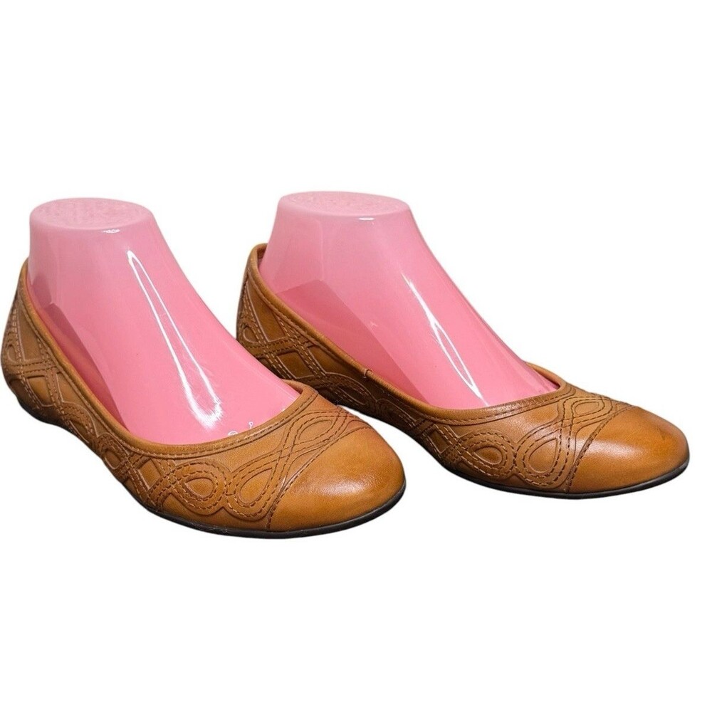 Nurture Shoes Women's 8 Slip On Ballet Flats Brown